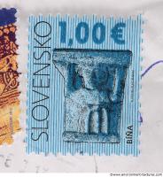 Photo Texture of Postage Stamp